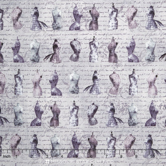 Sew Beautiful - Mannequins Lavender Yardage
