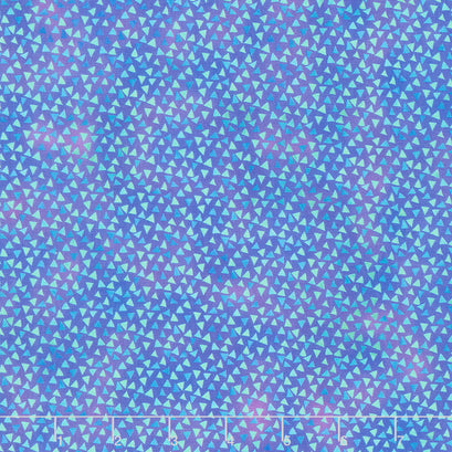 Dazzle - Triangles Purple Digitally Printed Yardage