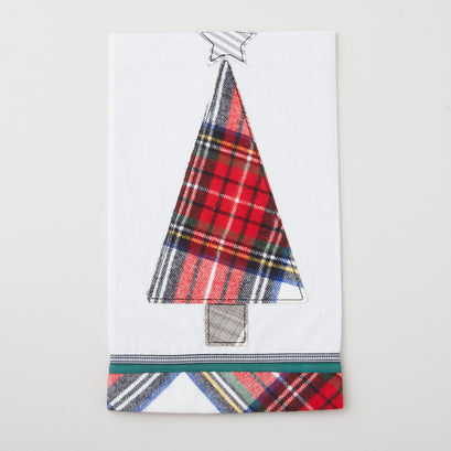 Merry Christmas Tree Tea Towel