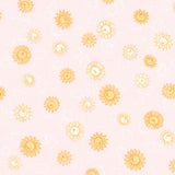 Cozy Cotton Flannels - Over the Moon Full Collection Suns Pearl Pink Yardage Primary Image