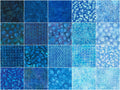 Artisan Batiks - Bubble Blues Ten Squares Alternative View #2