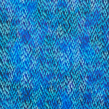 Impressions - Raindrops Blue Yardage Primary Image