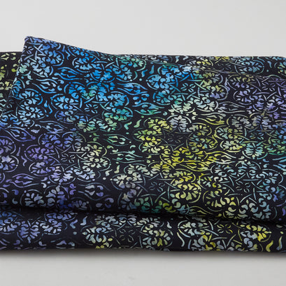 Tonga Batiks 108" Wide - Mandala Floral Fantasy 3 Yd Cut
