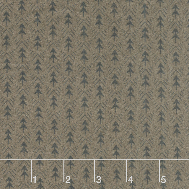 The Mountains are Calling - Tree Texture Brown Yardage Primary Image
