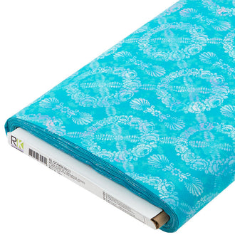 Bloomburst - Turquoise Roses 10 Yard Bolt