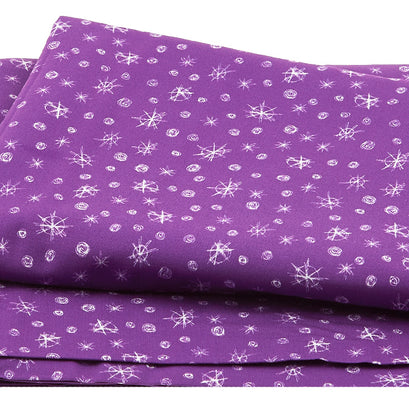 Stop Climate Change - Look into the Future Purple 2 Yard Cut