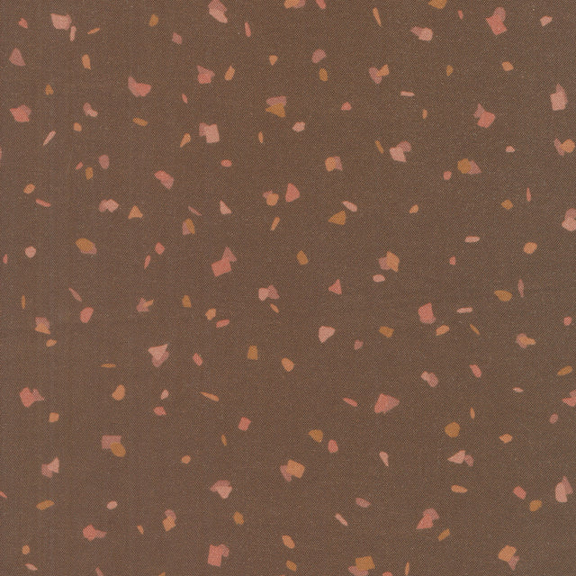 Backdrop Wide - Confetti Chocolate Yardage 108" Wide Backing Primary Image