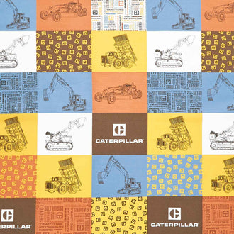 Vintage Caterpillar® - Caterpillar Patch Cheater Print Multi Yardage