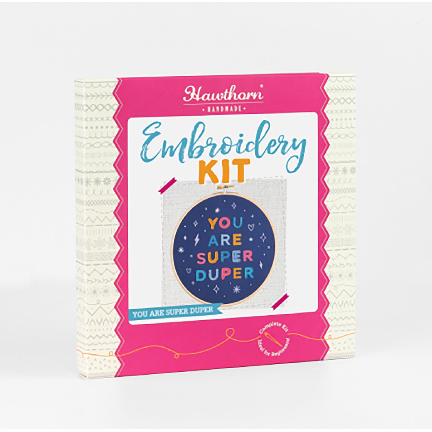 You Are Super Duper Embroidery Kit Alternative View #2