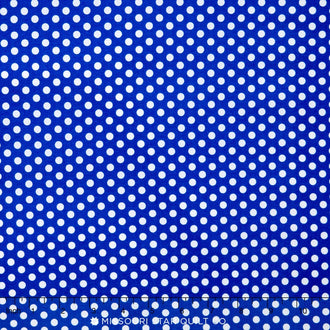 Happy Dots - Kiss Dot Cobalt Yardage