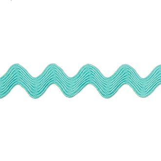 Lori Holt Vintage Ric Rac Large Trim - Sea Glass 3/8" Poly