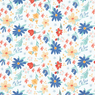 Farmhouse Summer - Main Off White Yardage