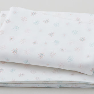 Blissful - Floral Foulard White 3 Yard Cut