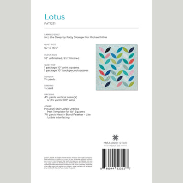 Digital Download - Lotus Pattern by Missouri Star Alternative View #1