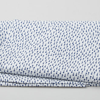Anthem - Line Dots White/Blue 2 Yard Cut