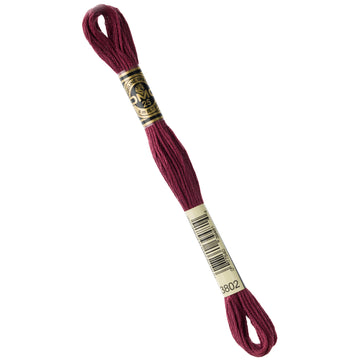 DMC Embroidery Floss - 3802 Very Dark Antique Mauve Primary Image