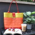 Market Tote Seat Belt Kit - Large Red/Orange/Yellow Primary Image