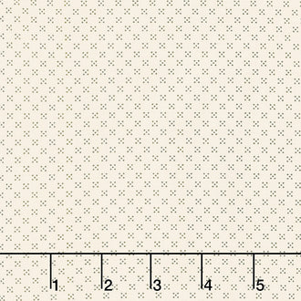 Scraps of Kindness - Nine Patch Boxes Cream Yardage