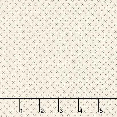 Scraps of Kindness - Nine Patch Boxes Cream Yardage