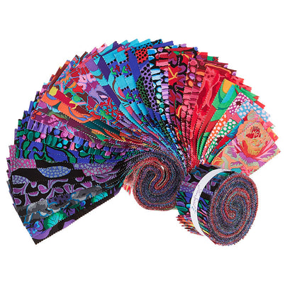 Kaffe Fassett Collective - February 2023 Darker Colorway 2 1/2" Strips