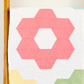 Digital Download - Hexie Blooms Quilt Pattern Alternative View #3