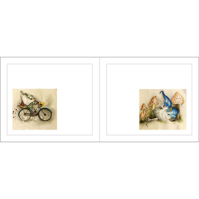 Happy Gnomes Quilt Labels