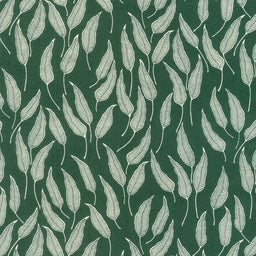 Flower Press - Willow Leaf Leaf Yardage Primary Image