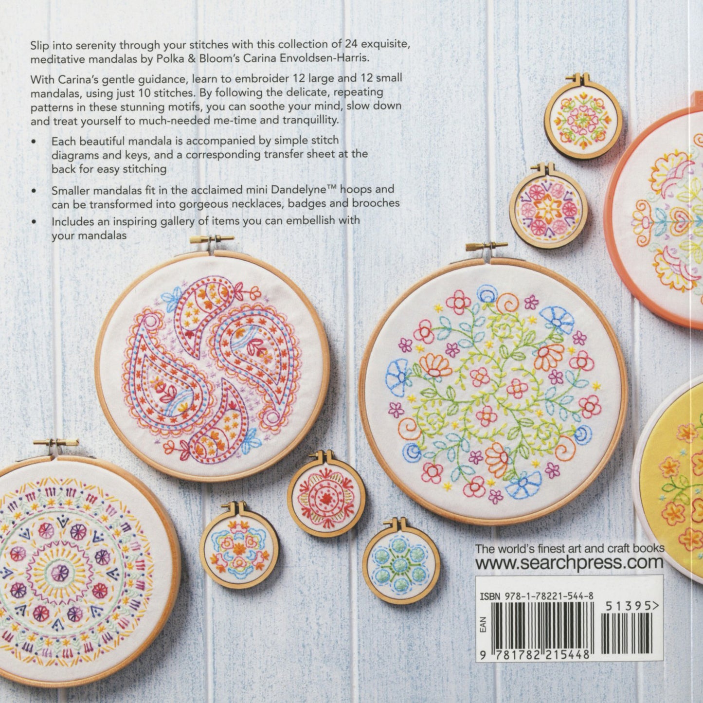 Mandalas to Embroider Book Alternative View #1