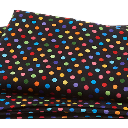 Color Play Small Multi Dots Black 2 yard cut
