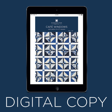 Digital Cafe Windows Quilt Pattern by Missouri Star Primary Image