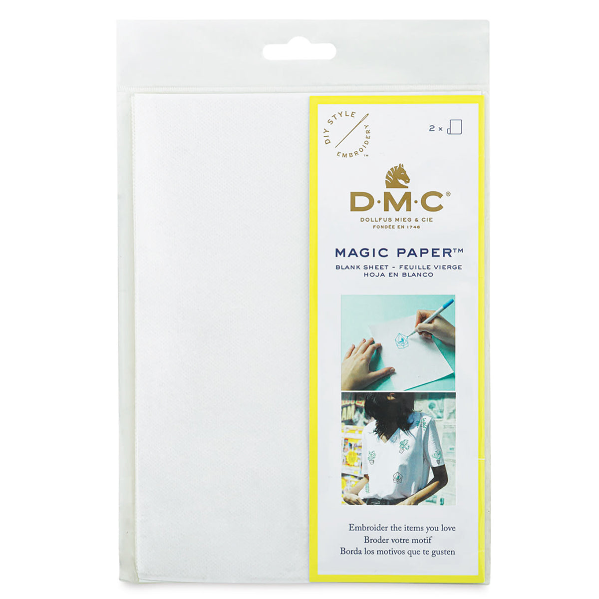 Macic Paper DMC Blank Magic Paper