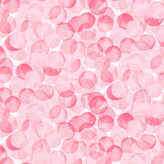 Whimsy Daisical II - Dots Pink Yardage