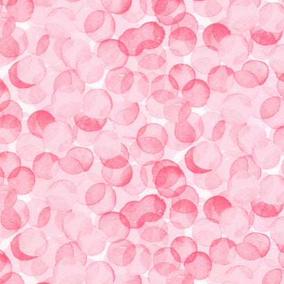 Whimsy Daisical II - Dots Pink Yardage