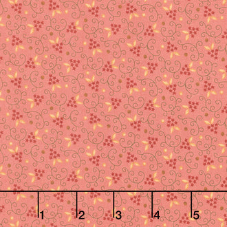 Scraps of Kindness - Starry Vines Pink Yardage