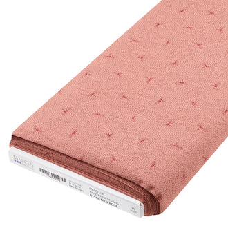Marcella - Dragonfly Medium Rose 15 Yard Bolt