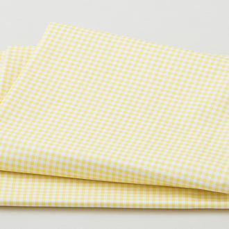 Smell of Daisies - Gingham White 2 Yard Cut