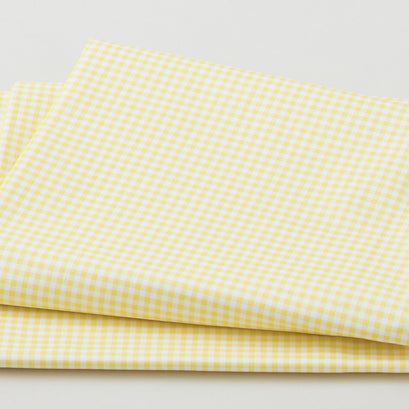 Smell of Daisies - Gingham White 2 Yard Cut