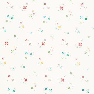 Gingham Cottage - Plus Cream Yardage