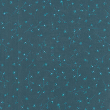 Kimberbell 108" Quilt Backing - Pretty Petals Navy Yardage Primary Image