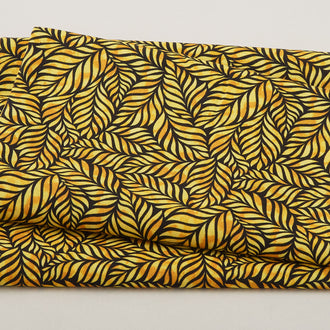 Mellow Yellow - Fern Black 2 Yard Cut