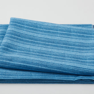 Blue Jean Baby - Jean Stripes Blue 2 Yard Cut