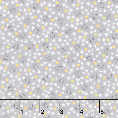 Sweet Dreams - Stars Gray Yardage