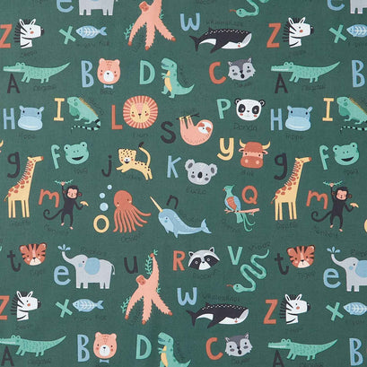 Alphabet Zoo - Animals Main Forest Yardage