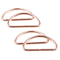 Sallie Tomato 1-1/2" D-Rings - Set of Four Rose Gold Primary Image