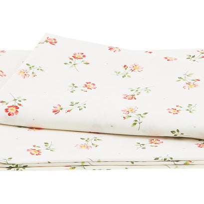 Wild Rose Favorites - Simple Floral White 2 Yard Cut