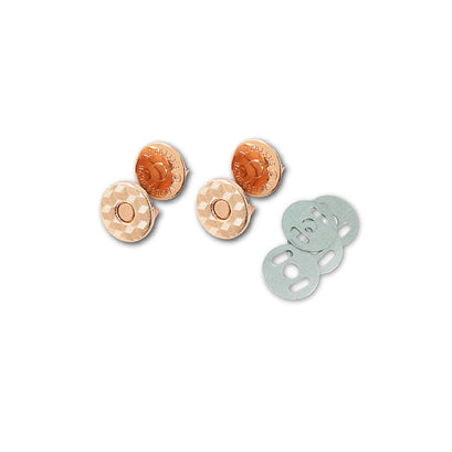 Emmaline Magnetic Snap Closure - 3/4" Slim Copper