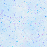 Hydrangea Bliss - Tossed Hydrangea Tiny Petals Blue Yardage Primary Image