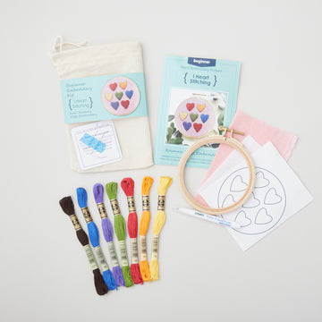 I Heart Stitching Embroidery Kit Alternative View #3