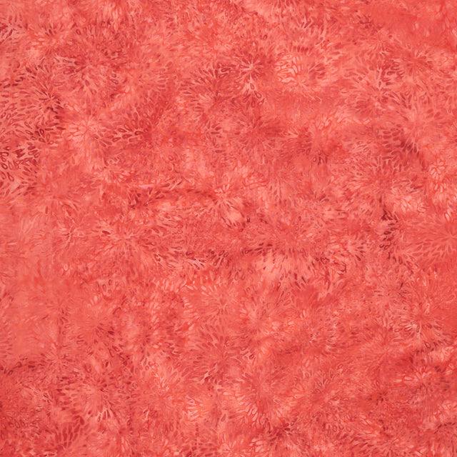 Full Bloom Batiks - Marigold Red Yardage Primary Image
