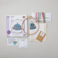 Pollen Moth Embroidery Kit Alternative View #1